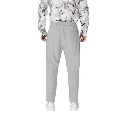 Antony Morato Gray Polyester Pant - NEIL REGULAR FIT