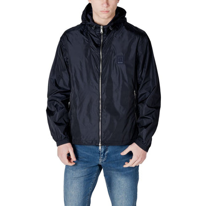 Armani Exchange Men's Blue Polyamide Jacket XM000342 AF12285