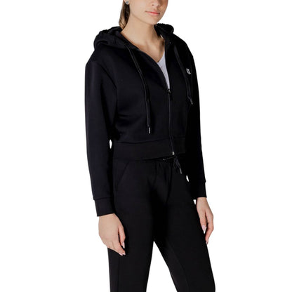 Armani Exchange Black Cotton Hoody for Women