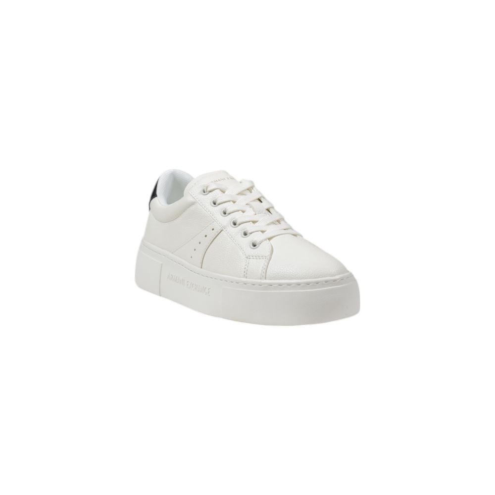 Armani Exchange Black Polyester Sneaker for Women