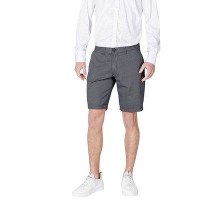Armani Exchange Blue Cotton Short - Effortless Urban Style