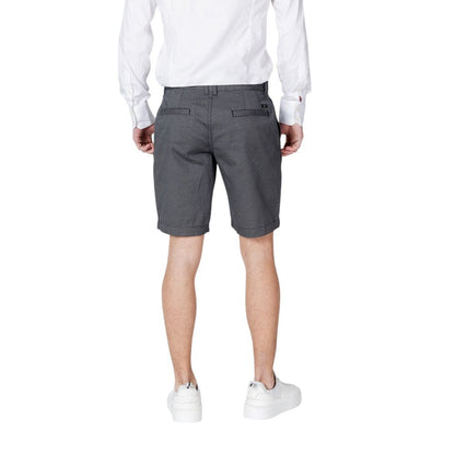 Armani Exchange Blue Cotton Short - Effortless Urban Style