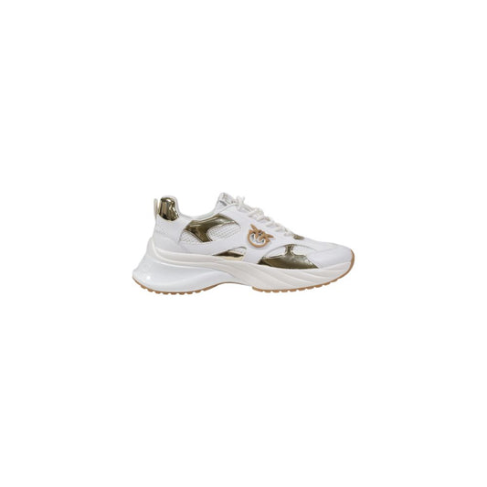 PINKO White Leather Sneaker - ARIEL 15