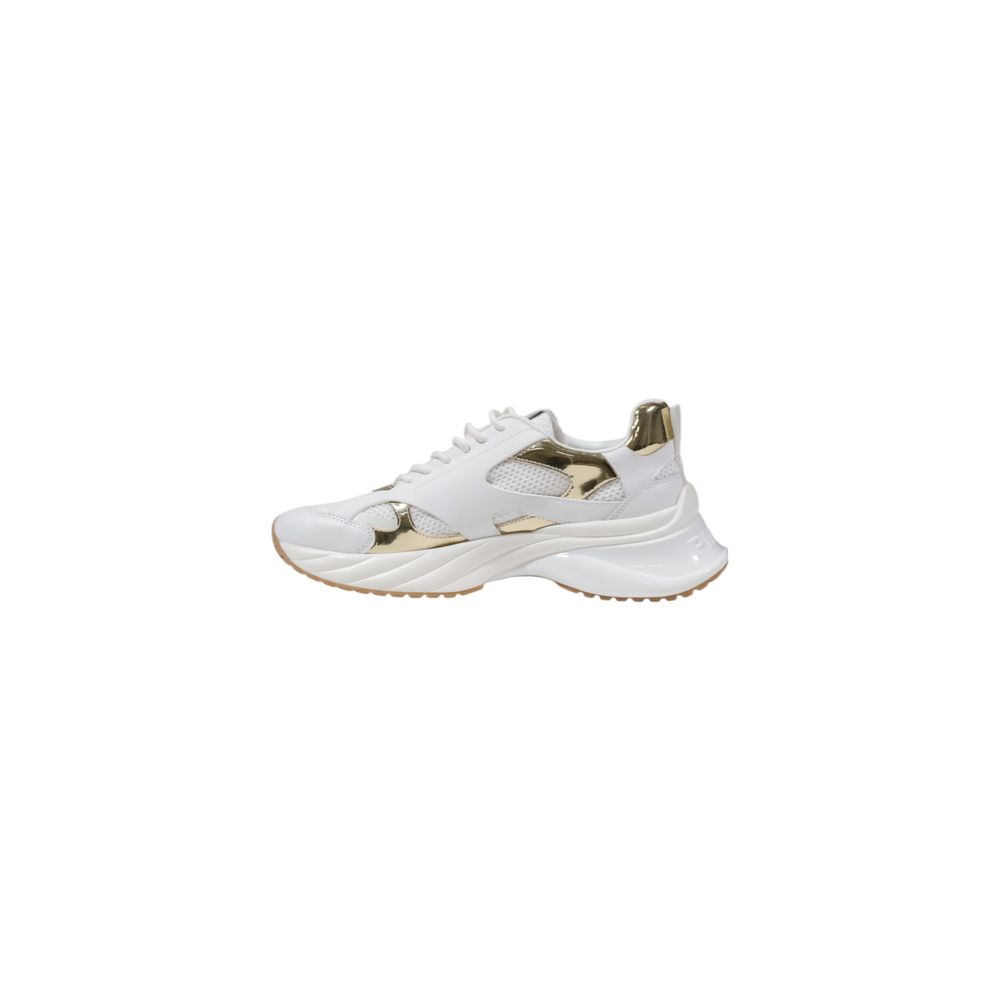 PINKO White Leather Sneaker - ARIEL 15