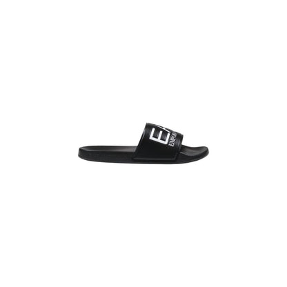 EA7 Emporio Armani Black And White PVC Slipper