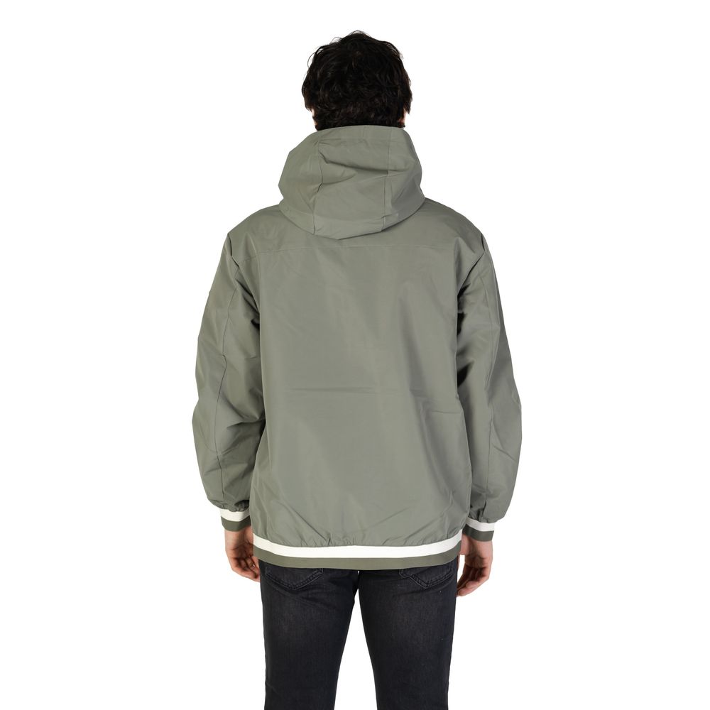 Replay Green Polyester Jacket & Coat
