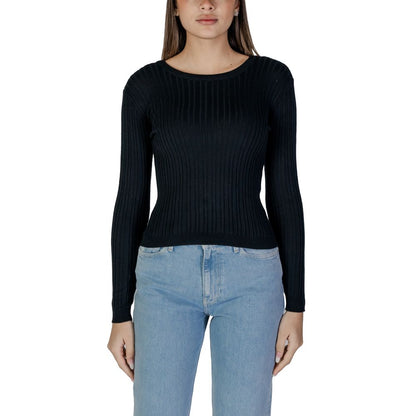 Vimullie L/S O-Neck Rib Knit Top by Vila Clothes