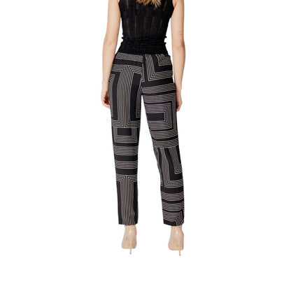 Jacqueline De Yong Black Viscose Palazzo Pants