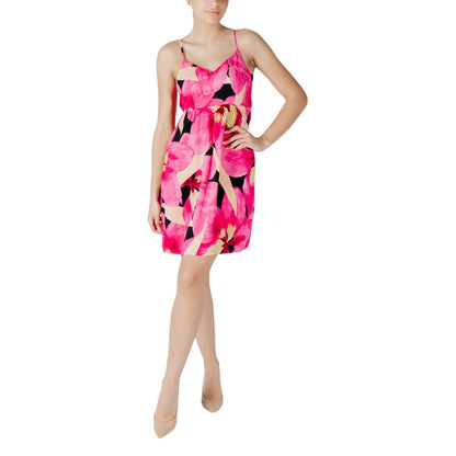 Only Onlalma Life Vis Strap Aop Short Dress