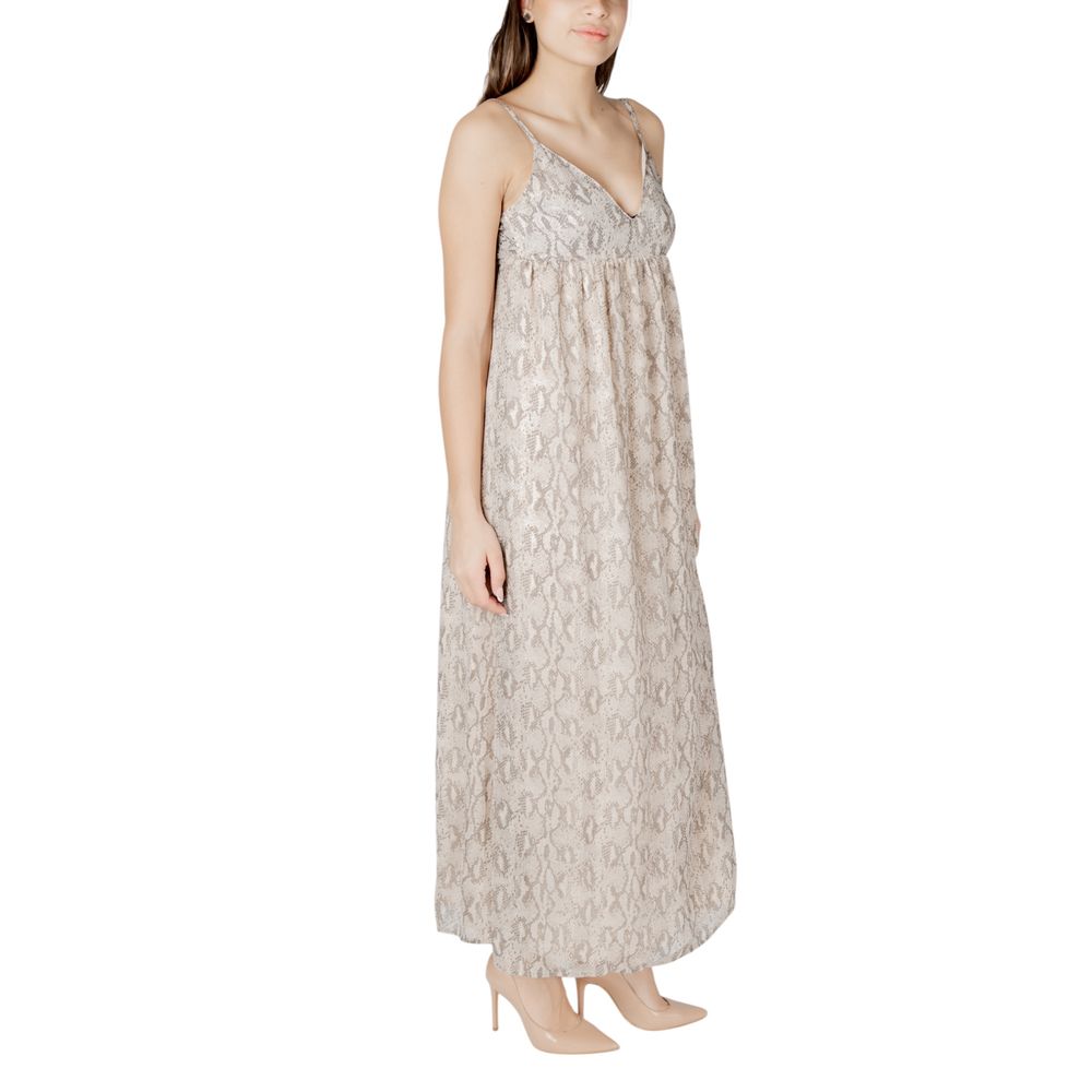 Only Onlsadia Life Strap Bow Maxi Wvn Long Dress