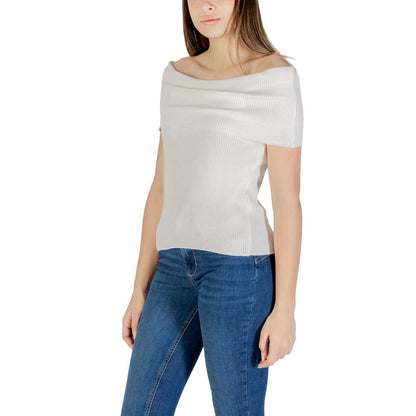 Only Onlelectra Life Ss Off Shoulder Knt Top