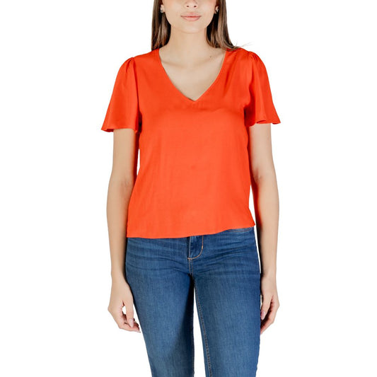 Vero Moda Vmeasy Joy V-Neck Short Sleeve Blouse