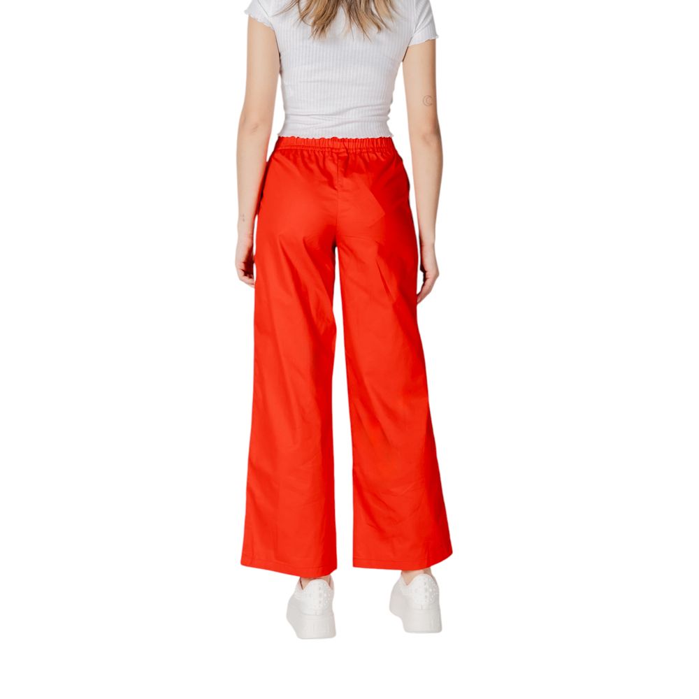 Only Red Cotton Pant - Women's Palace Pants