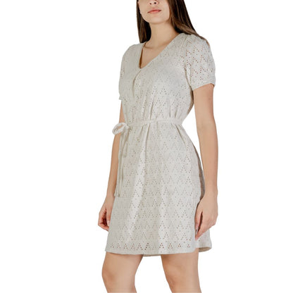 Vila Clothes Viamalina V-Neck S/S/Pb Short Dress