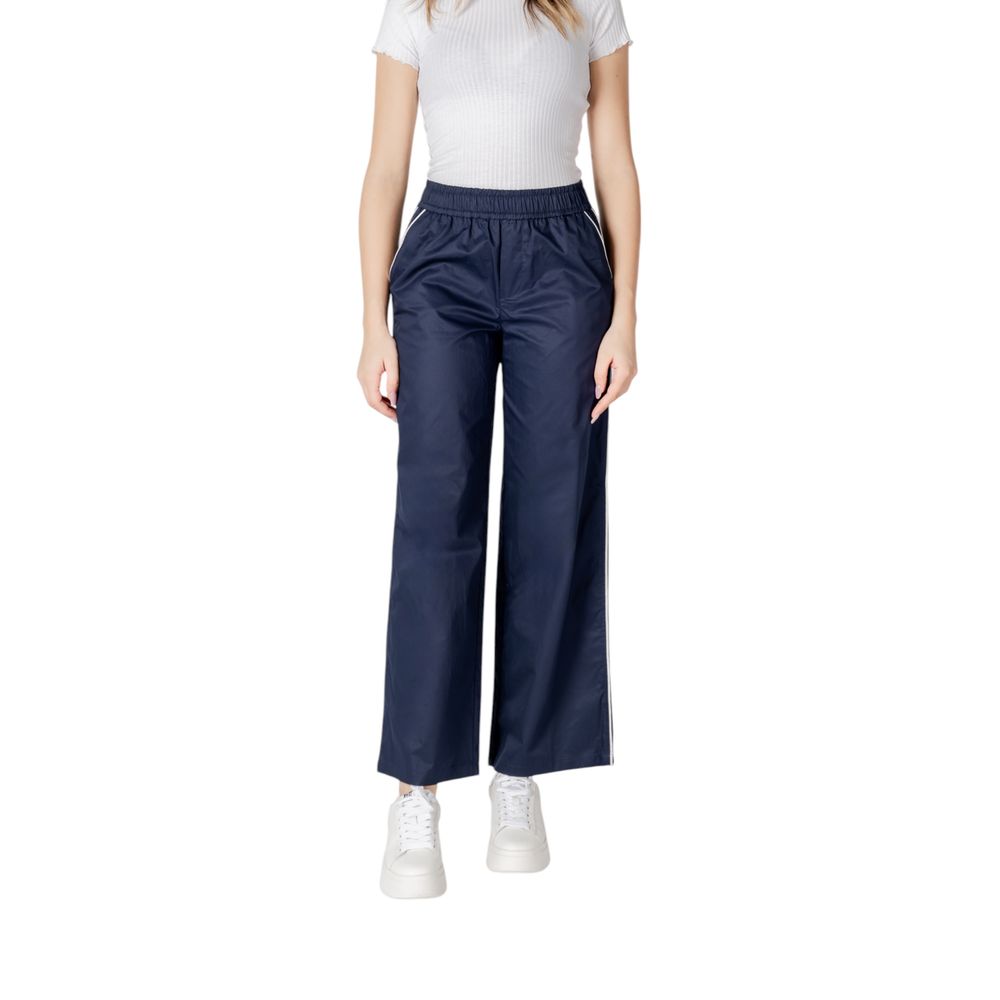 Only Blue Cotton Pant - Women's Palace Pants