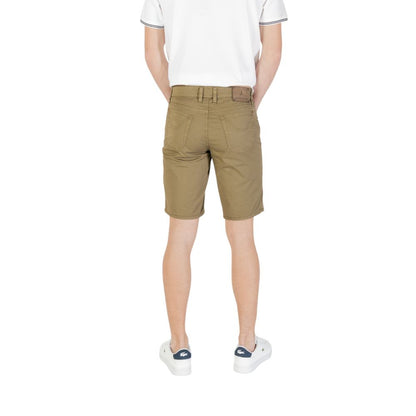 Jeckerson JAYDEN Green Cotton Bermuda Shorts