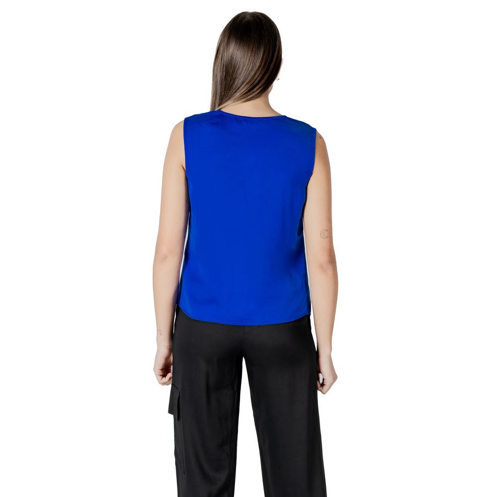 Morgan De Toi Blue Polyester Tank Top BRASSIERE 251-OJOIE