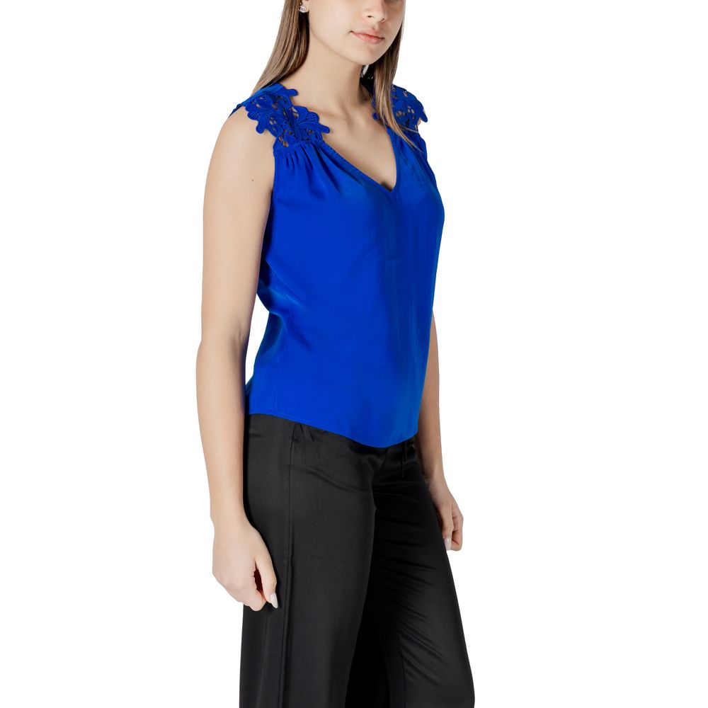 Morgan De Toi Blue Polyester Tank Top BRASSIERE 251-OJOIE