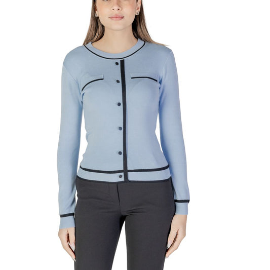 Morgan De Toi Blue Viscose Knitwear - Model 251-MJUANI