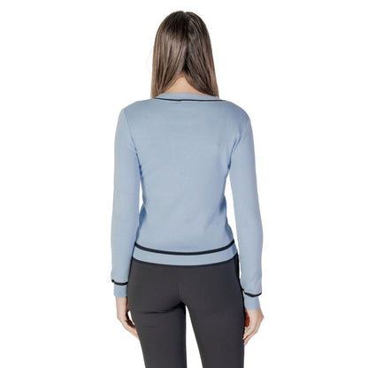 Morgan De Toi Blue Viscose Knitwear - Model 251-MJUANI