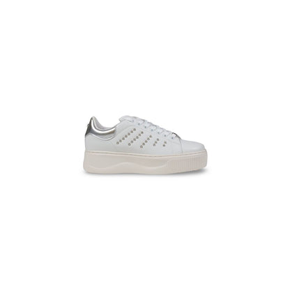 Cult White Leather Sneaker - PERRY 4396 LOW LEATHER/LAM