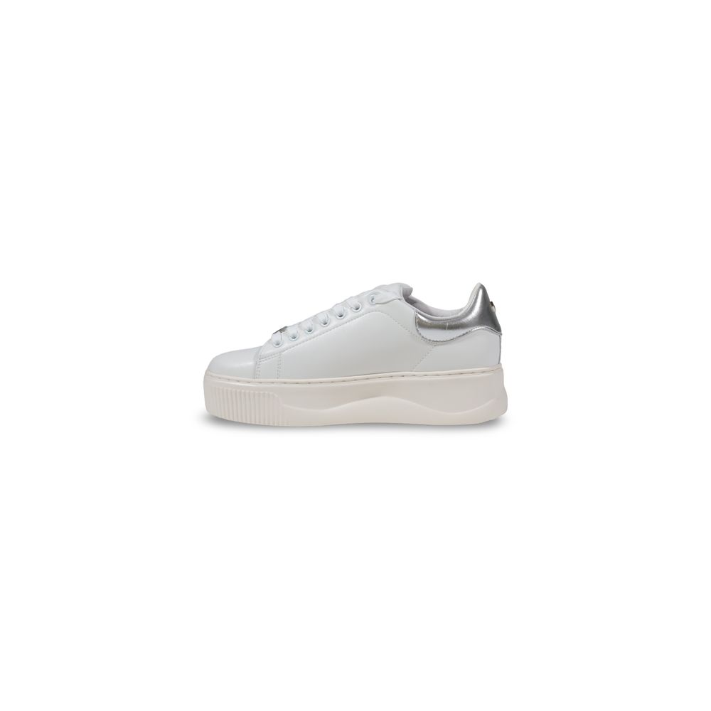 Cult White Leather Sneaker - PERRY 4396 LOW LEATHER/LAM