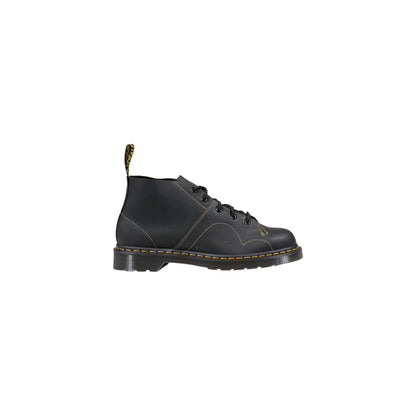 Dr. Martens Church Greasy Black Leather Boot