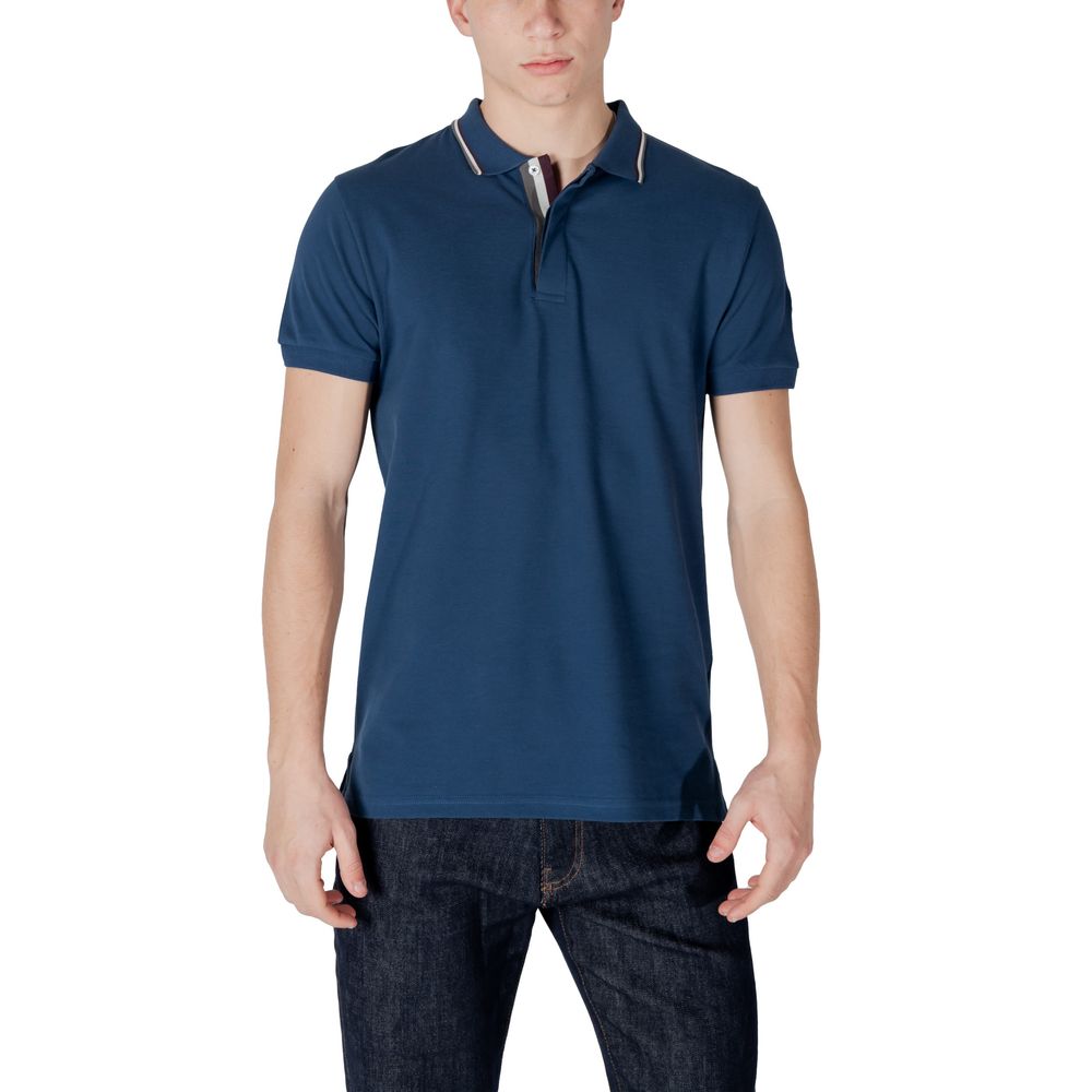 Colmar Originals Blue Cotton Polo Shirt - Style Meets Comfort