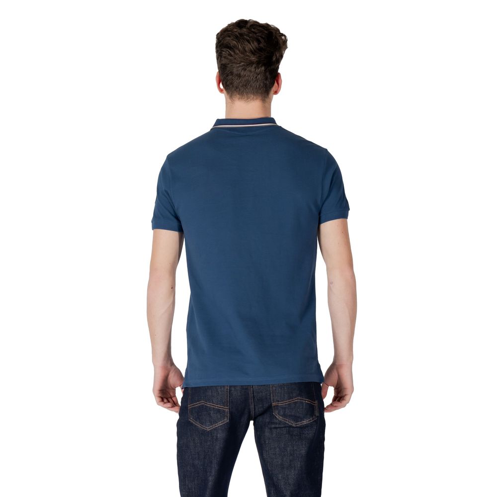 Colmar Originals Blue Cotton Polo Shirt - Style Meets Comfort