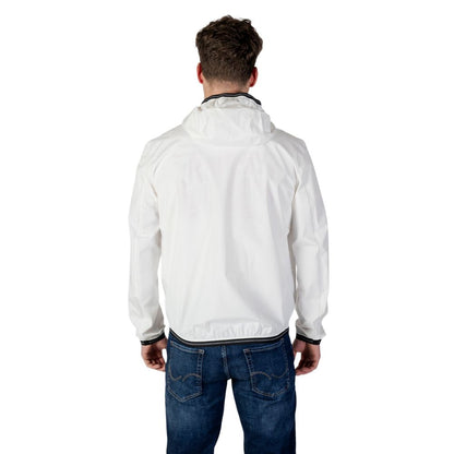 Blauer White Polyamide Jacket & Coat for Men - Spring/Summer Collection
