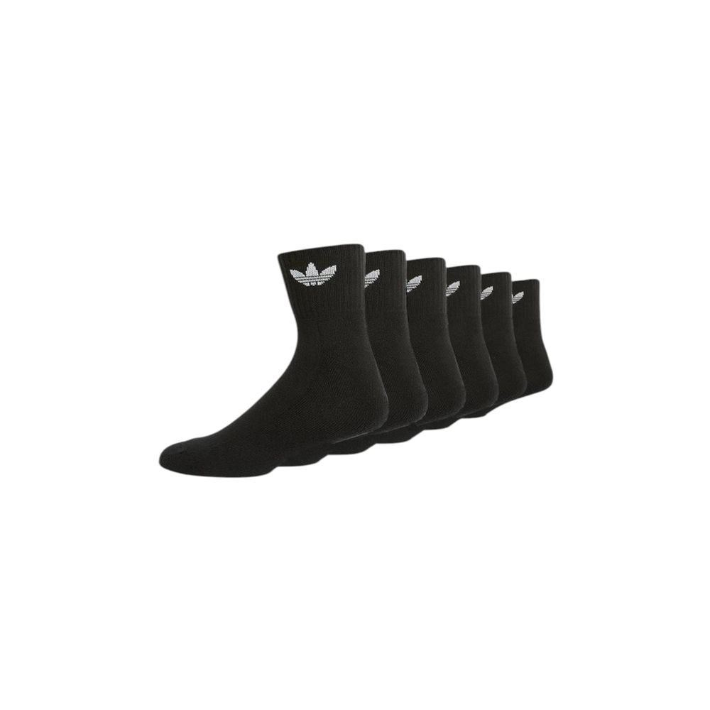 Adidas Black Cotton Sock - MID ANKLE SCK 6
