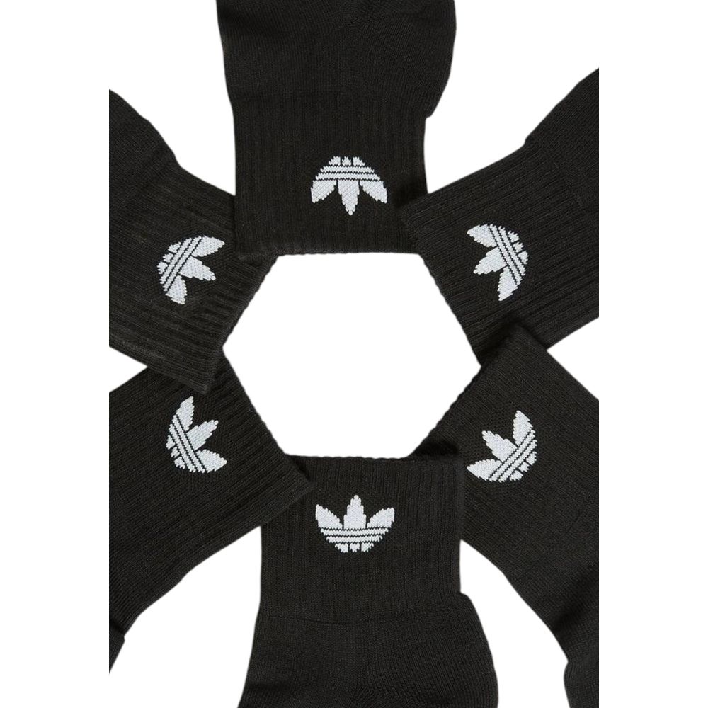 Adidas Black Cotton Sock - MID ANKLE SCK 6