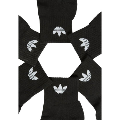 Adidas Black Cotton Sock - MID ANKLE SCK 6