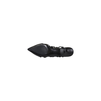 Elegant ASH Black Leather High Heel Shoes