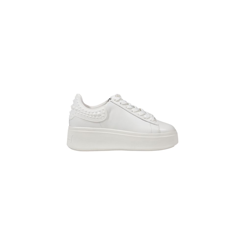 ASH White Leather Sneaker – Women's Elegance Redefined