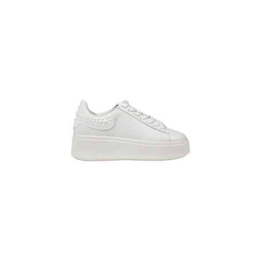 ASH White Leather Sneaker – Women's Elegance Redefined