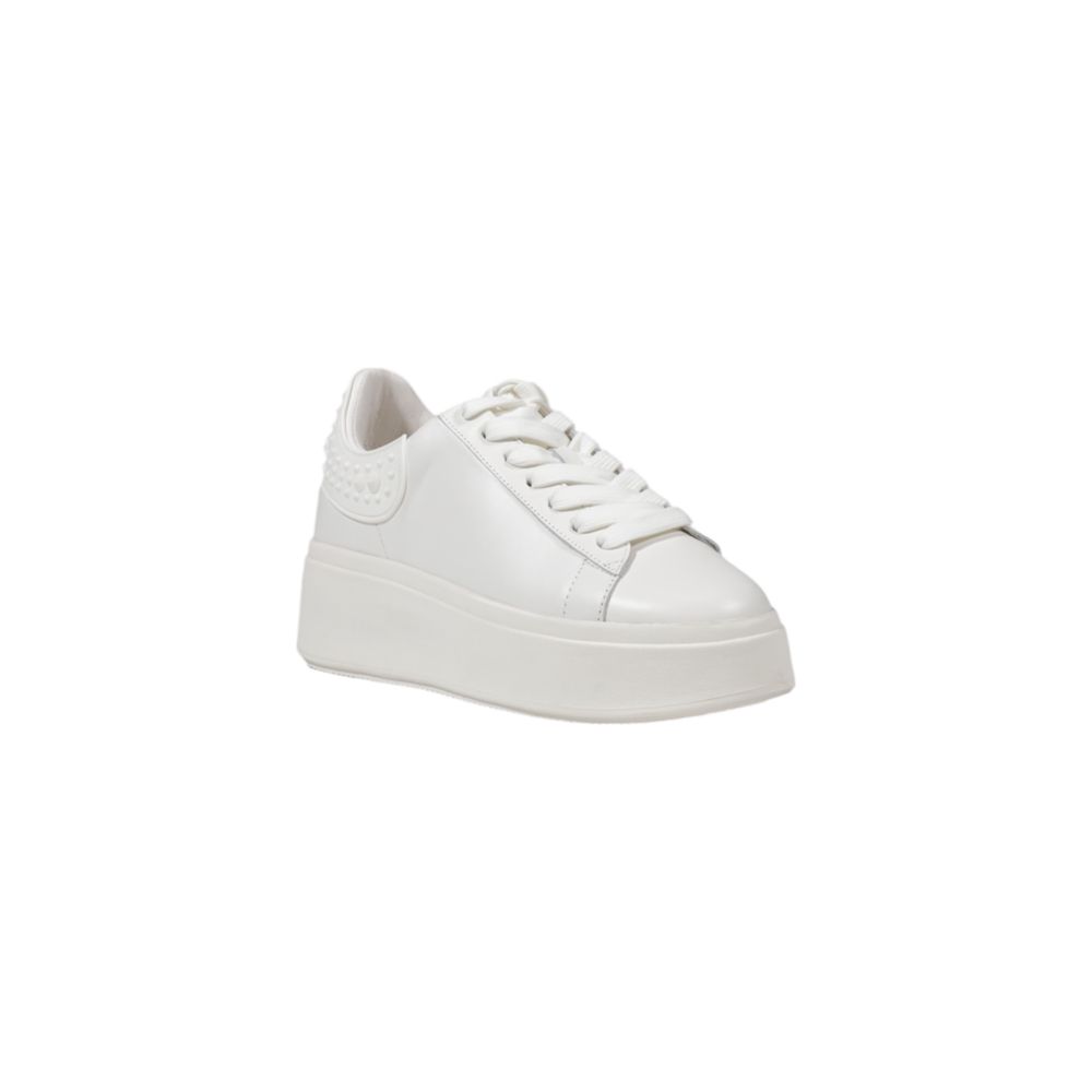 ASH White Leather Sneaker – Women's Elegance Redefined