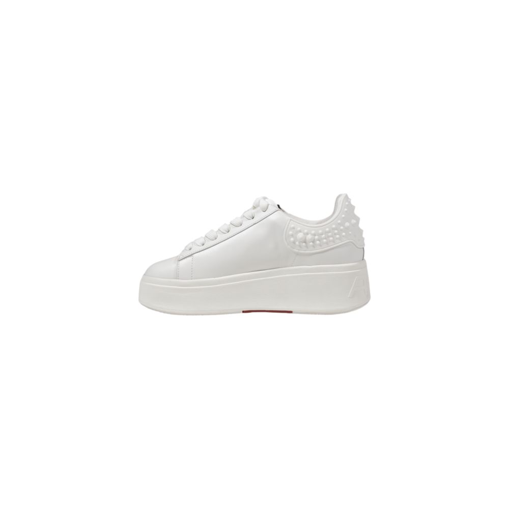ASH White Leather Sneaker – Women's Elegance Redefined