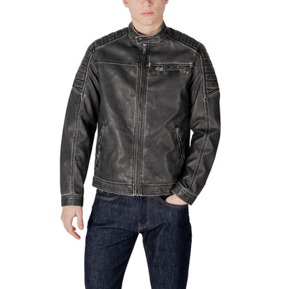 Jack & Jones JJEROCKY WASHED PU JACKET NOOS