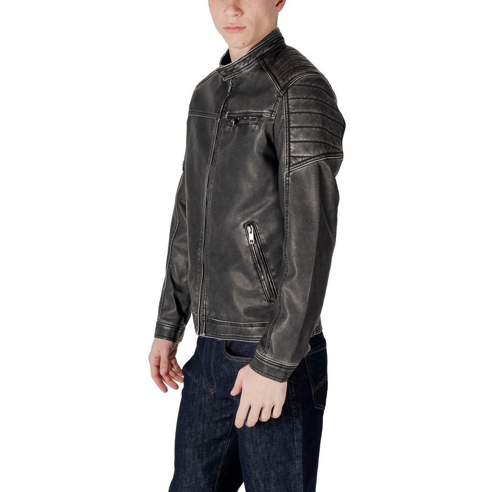Jack & Jones JJEROCKY WASHED PU JACKET NOOS