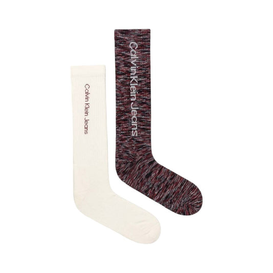 Calvin Klein Jeans CKJ MEN SOCK 2P SPACEDYE Long Socks for Men