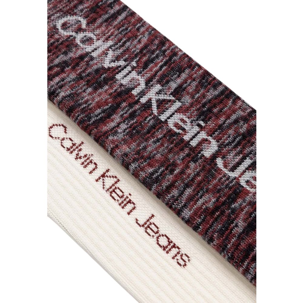 Calvin Klein Jeans CKJ MEN SOCK 2P SPACEDYE Long Socks for Men