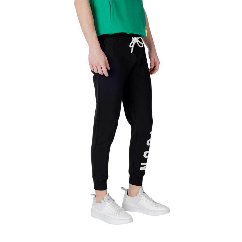 Icon Black Cotton Joggers (Workout Pants) - Comfort Meets Style