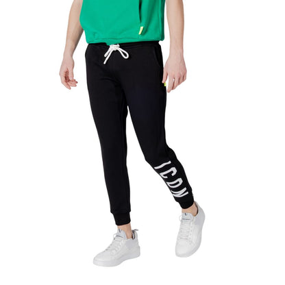 Icon Black Cotton Joggers (Workout Pants) - Comfort Meets Style