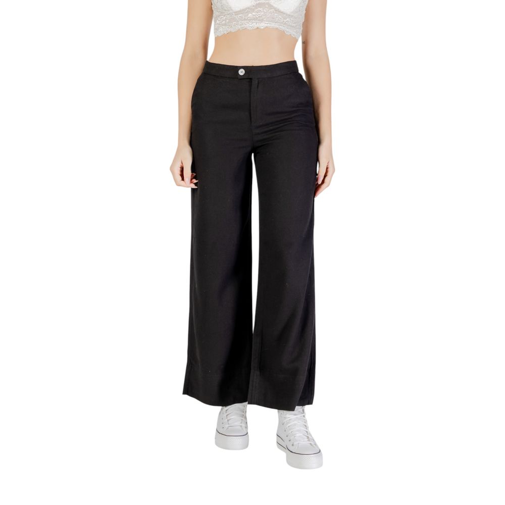 Only ONLCARO HW LINEN Wide-Leg Pants