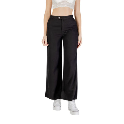Only ONLCARO HW LINEN Wide-Leg Pants