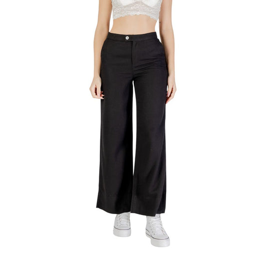 Only ONLCARO HW LINEN Wide-Leg Pants