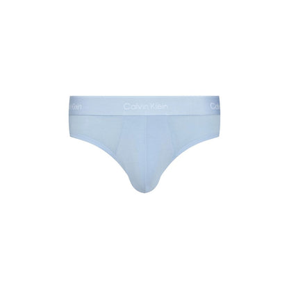 Calvin Klein Underwear Blue Cotton HIP BRIEF Pack of Three