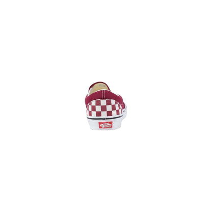 Vans Classic Slip-On Red Fabric Sneaker