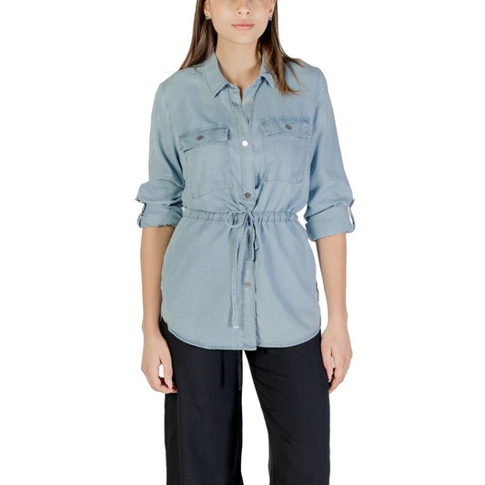 Light Blue Tencel Shirt by Only